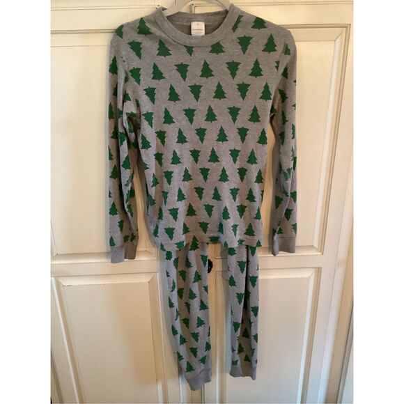 Hanna Andersson Womens Christmas Tree Henley Top Sz XS Jogger Pants XS - Picture 2 of 8